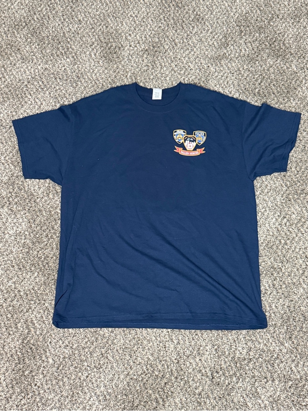Navy 9/11 Memorial Graphic Pocket-Emblem Tee